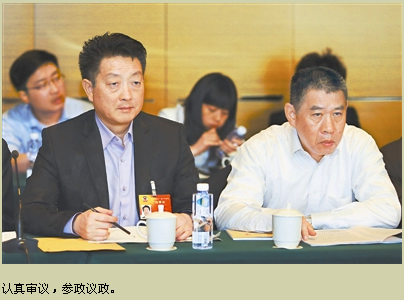 楊文龍董事長(zhǎng)出席全國(guó)政協(xié)十二屆三次會(huì)議