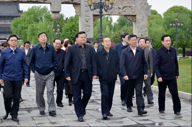 全國政協(xié)經(jīng)濟委員會專題調(diào)研組視察仁和集團