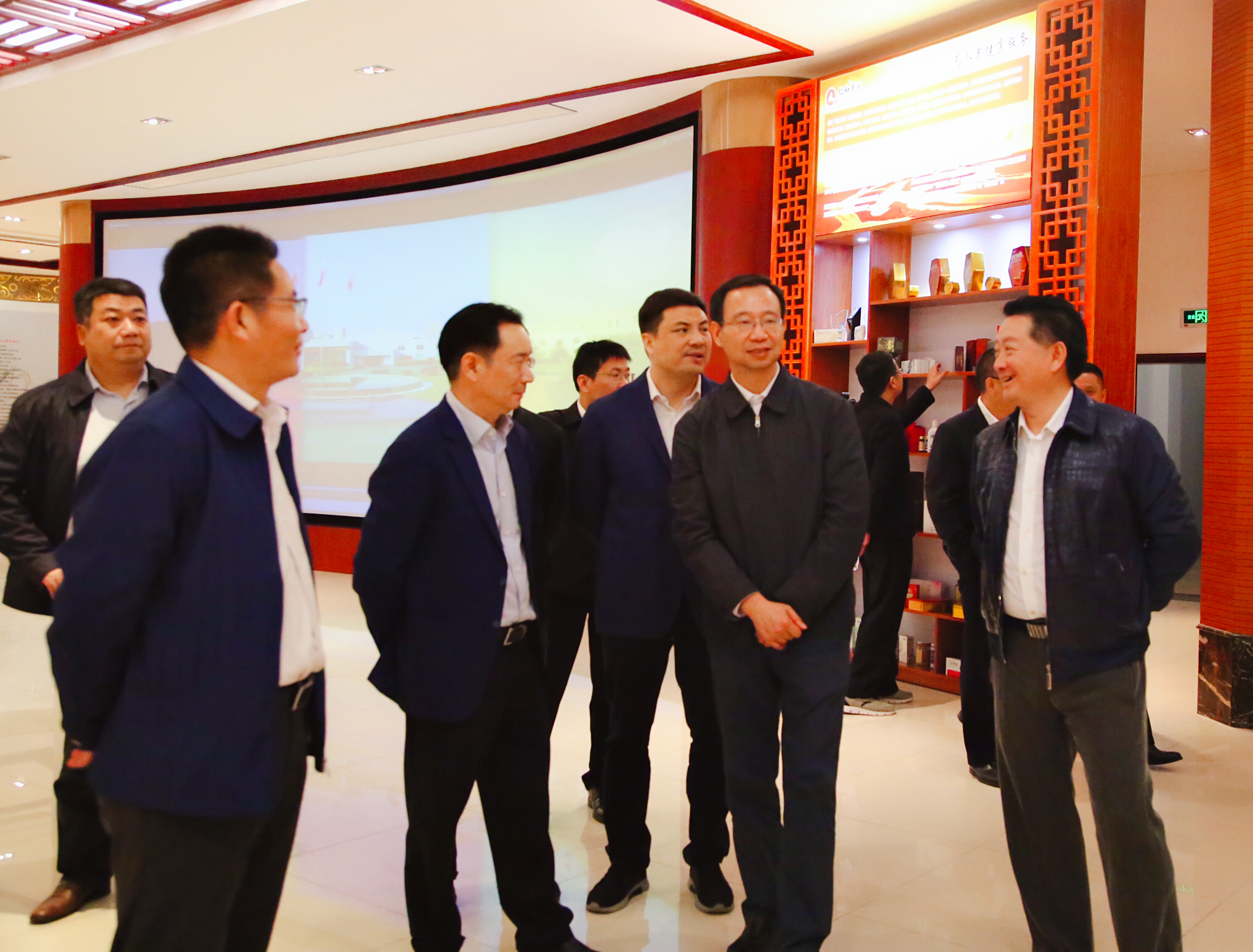 江西省委組織部領導到仁和集團調研