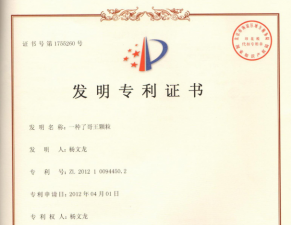 一種了哥王顆粒發(fā)明專利